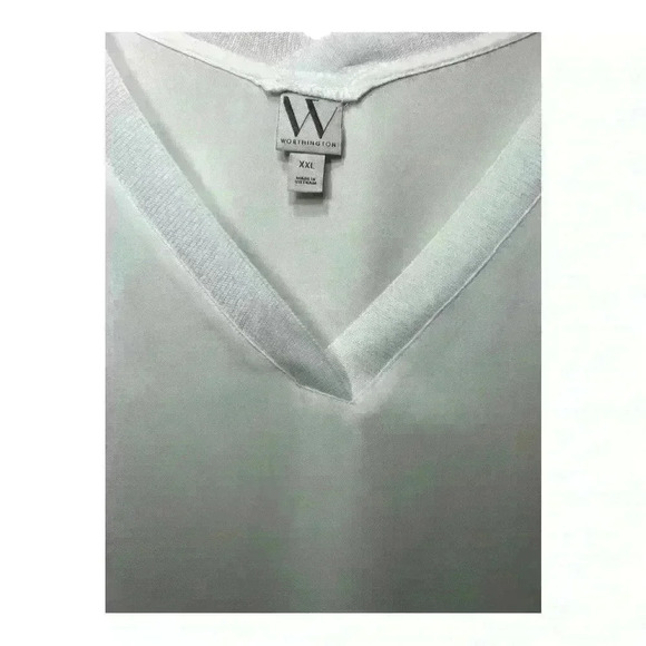 Covington Sheer Tank Blouse XXL - Picture 6 of 7